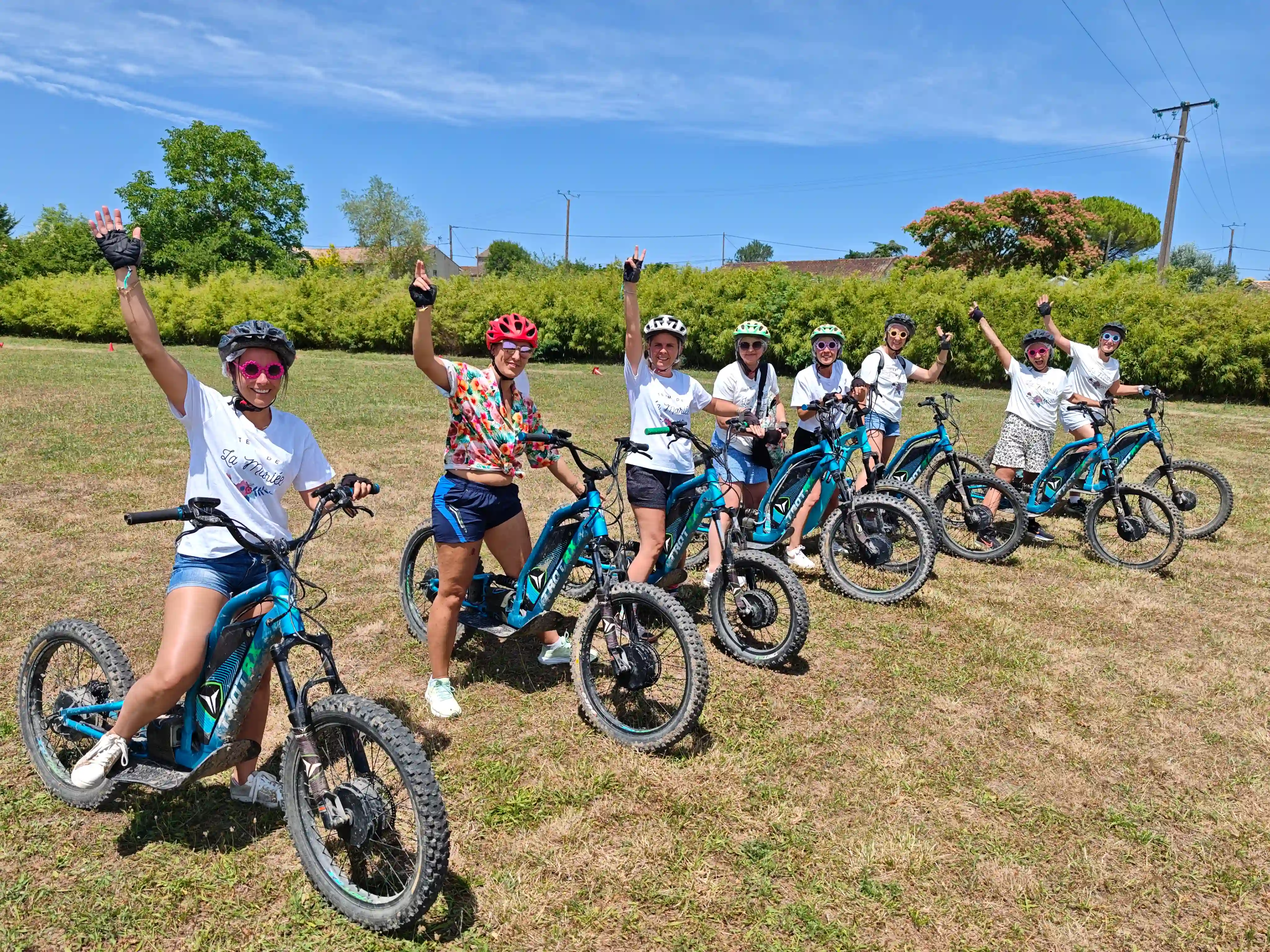 EVJF Trottinette Tout Terrain Périgord